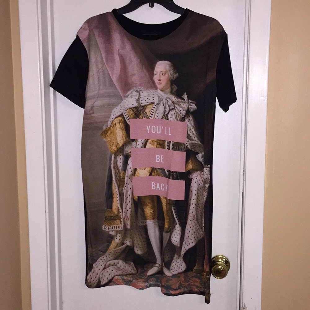 Redbubble Graphic T-shirt Dress, Hamilton lyric